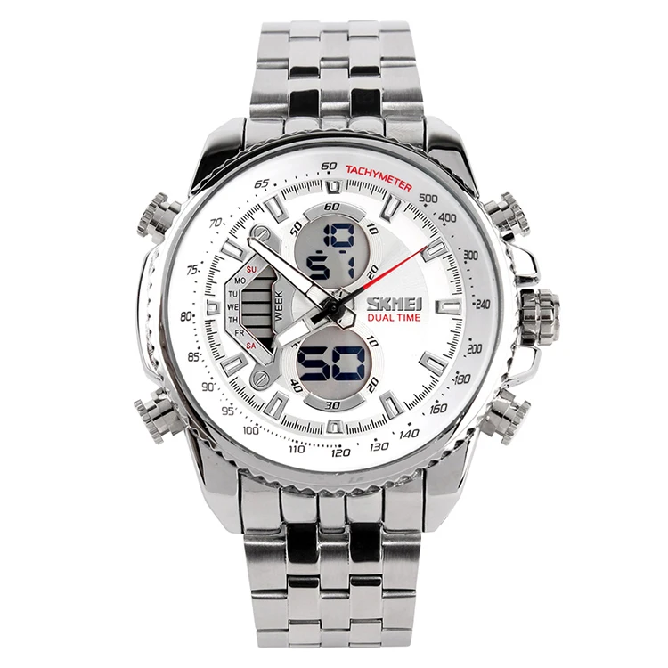 guangzhou skmei watch co,.ltd japan movt quartz stainless steel bezel mens black watches #0992