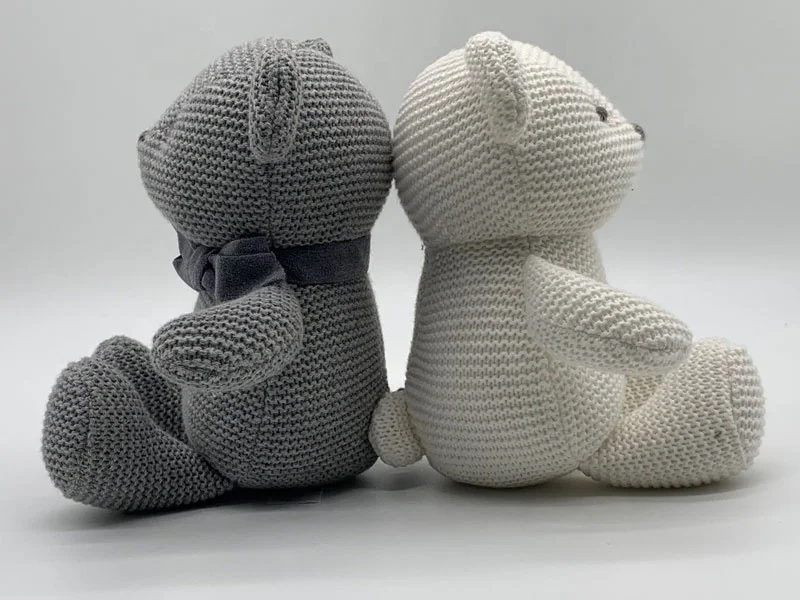 pure organic bear toy organic corn fiber stuffed animal teddy bear baby safty toy