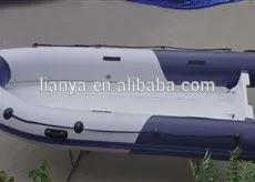 Лия 4 люди военного ребра рыбалка судно 12.5ft стекловолокна лодки корпусов для продажи