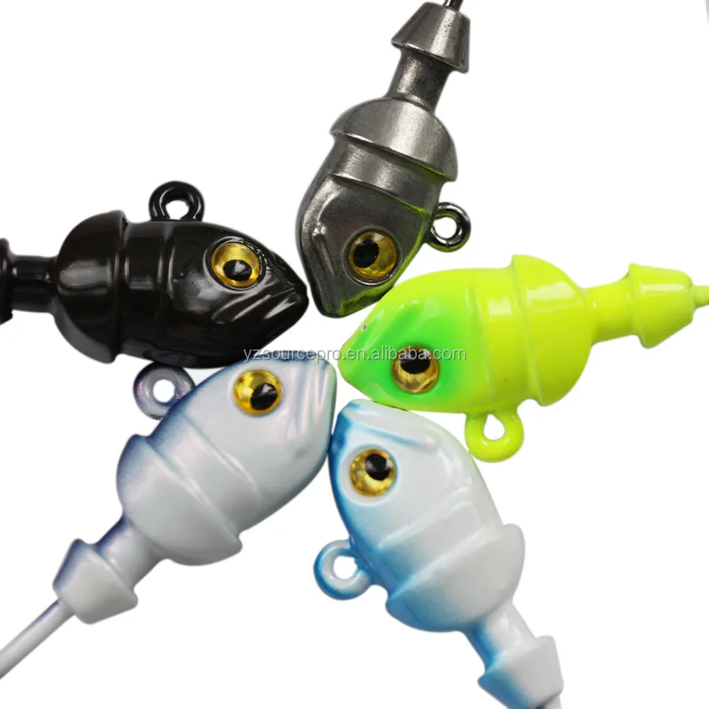 38TSJH-62 fishing tungsten scrounger jig with 3/0 hook 3/8 oz. (10.6g) purple pearl color 1pk