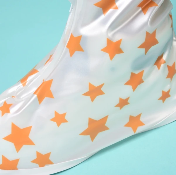 Модные чехлы для обуви из ПВХ для детей