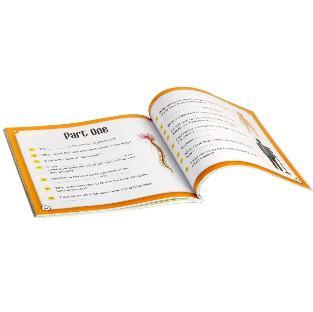 Offset printing English adult comic book printing service in Shanghai