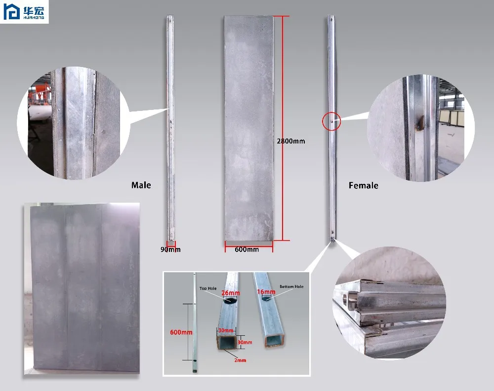 Foam Cement Board estate prefabricated houses for sale in ghana