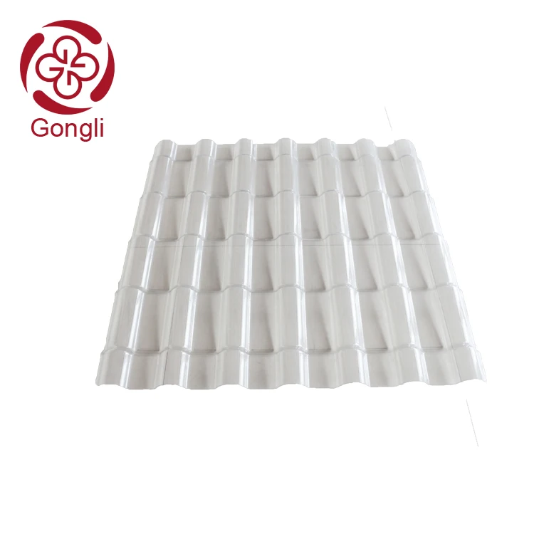Tradition roofing tile plastic synthetic resin frp roof tile polycarbonate sheet pva fiber concrete roofing tile