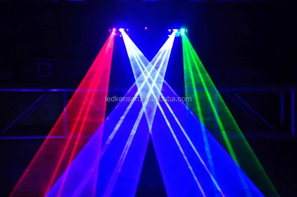 Four eyes 4head RGBW 4in1 Laser Light For Disco KTV