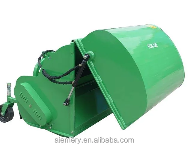 
FC tractor grass cutting attachments including grass collector 