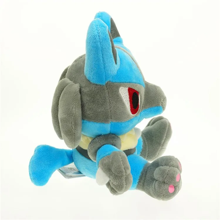 Best selling new arrival customized logo pp soft Lucario stuffed pokemon plush toys