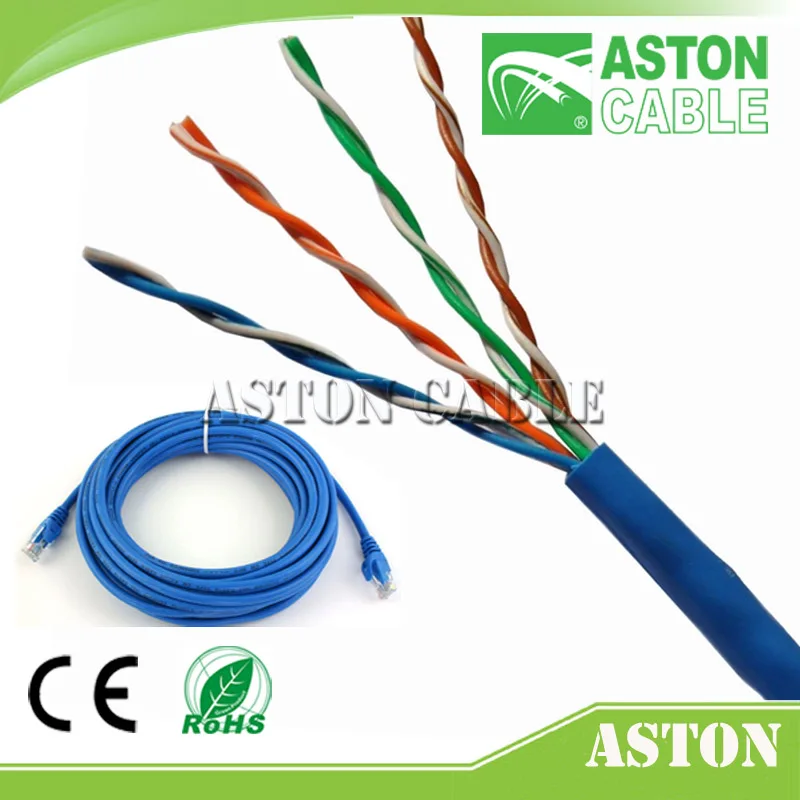 Сертификат UL UTP бронированный кабель cat5e Водонепроницаемый кабель Lan