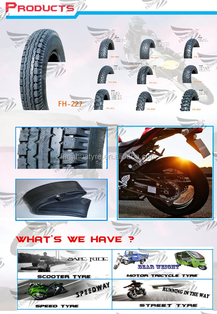 street motorcycle tire 60/80-17 70/80-17 80/80-17 80/90-17 90/80-17 and racing motorcycle tyre/tire inner tube