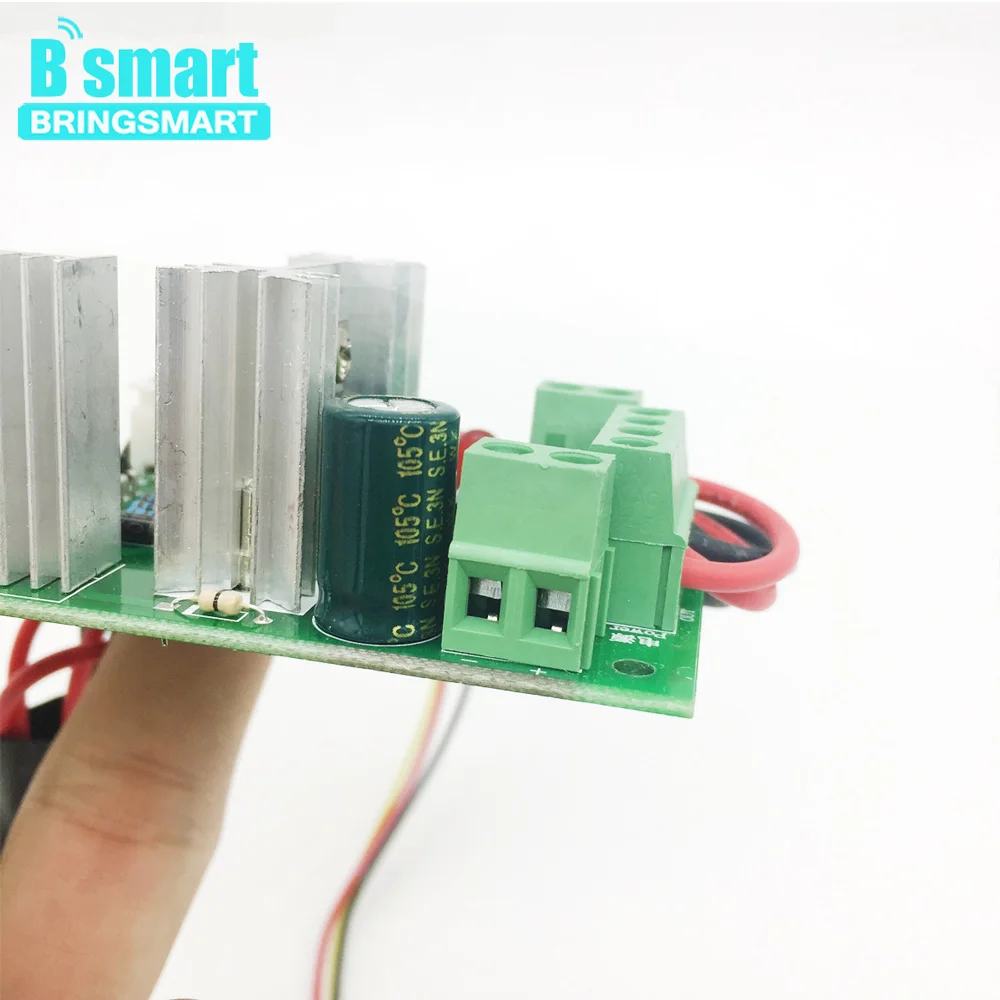  Контроллер скорости Bringsmart CCM6N PWN 12 В постоянного тока 6 в контроллер редукторного двигателя 24 30 переключателя положительной
