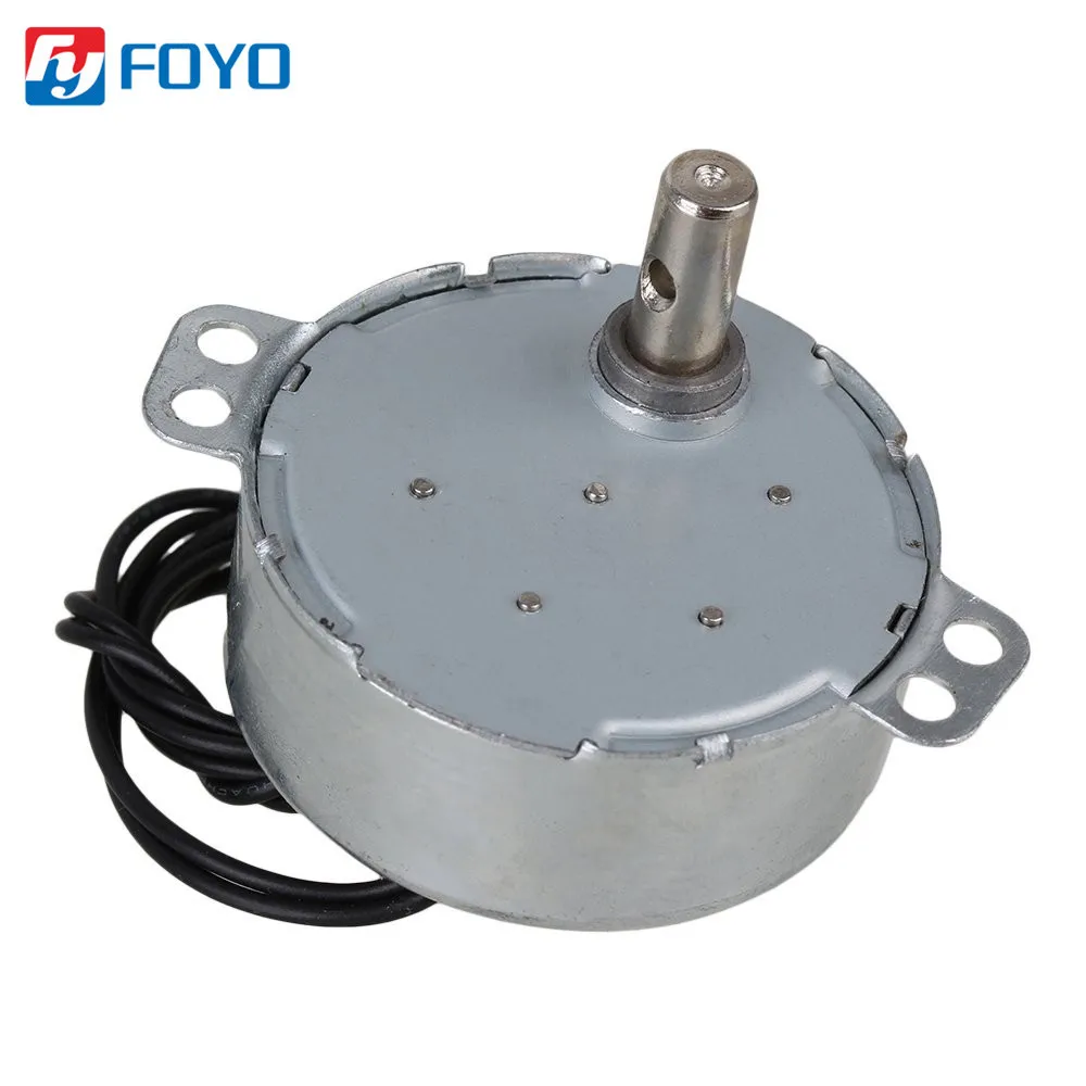 220-240VAC 4 Вт заколки для волос 15-18 об./мин. CW КНО синхронный двигатель для микроволновая печь
