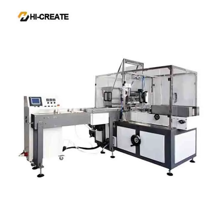 High-end high safety factor full automatic napkin packing production equipment