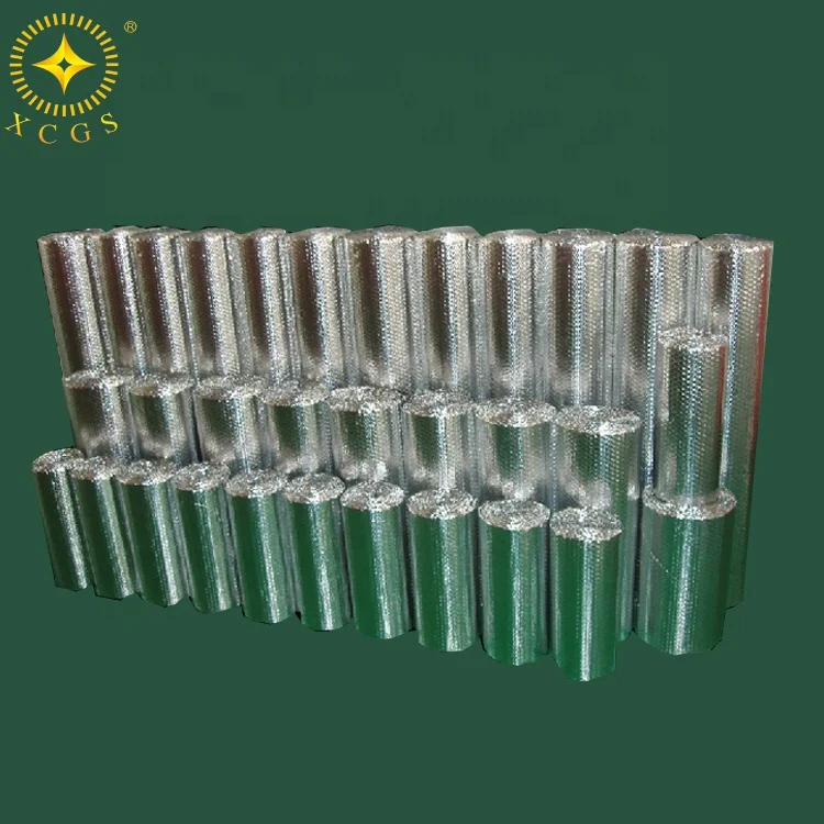 Wholesale bubble foil reflective sun shade material vapour insulation