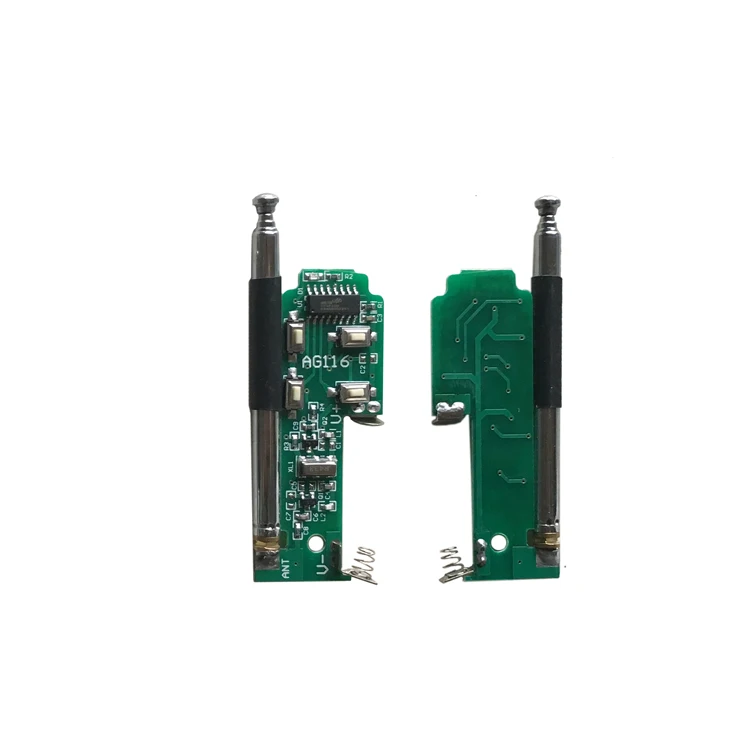 Factory Manufacture Universal Antenna Alloy Slider Wireless Remote Control  For Car Garage Door WIFI Home