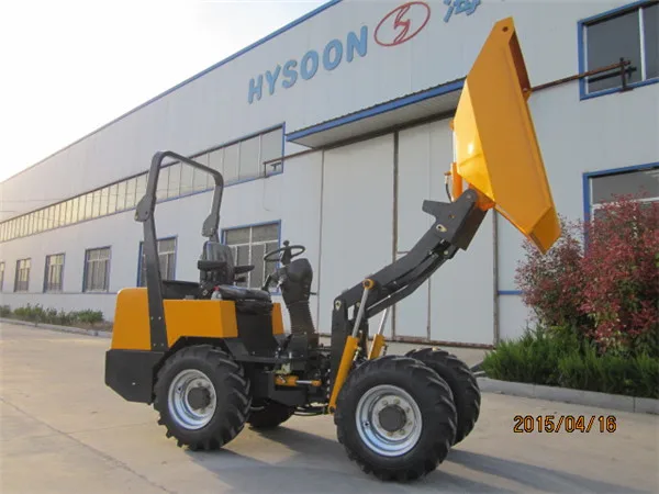 Hysoon HD10 4x4 mini dump truck 1ton for sale