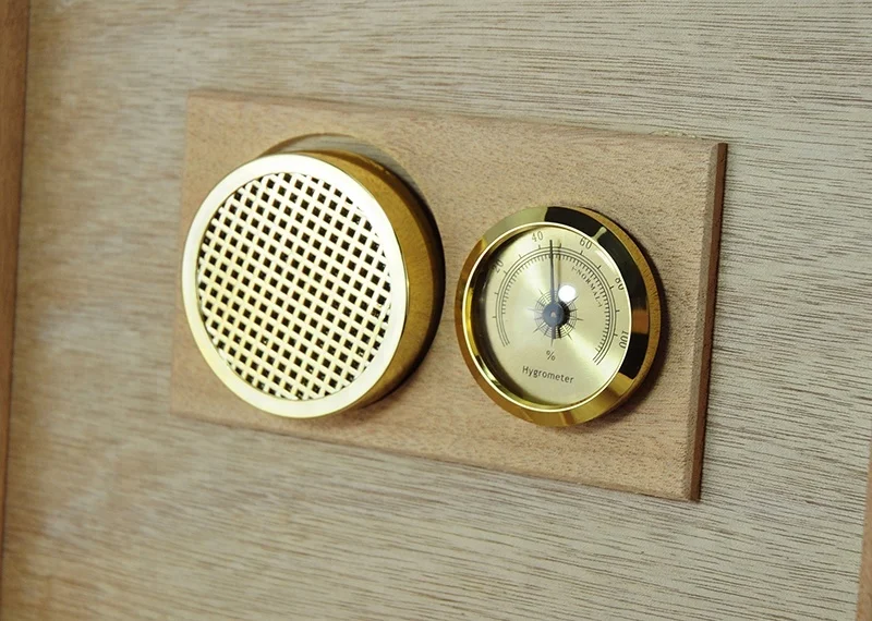 
Sonny 25 CT Cohiba Humidor Wooden Cigar Box With 1 Humidifier and 1 Hygrometer Wholesale Price In Stock 