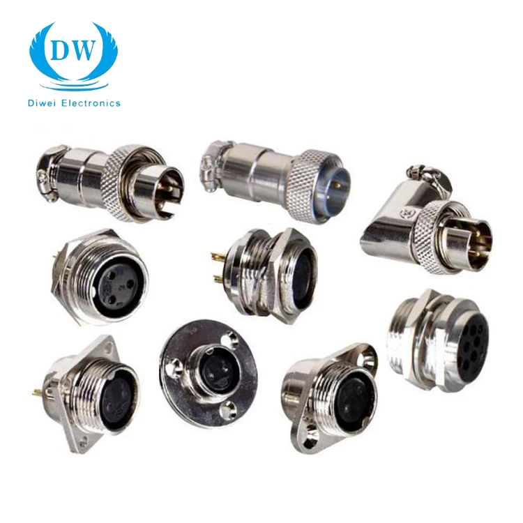 Good Seal Circle Shaped GX16 Aviation Connector for Medical Equipment