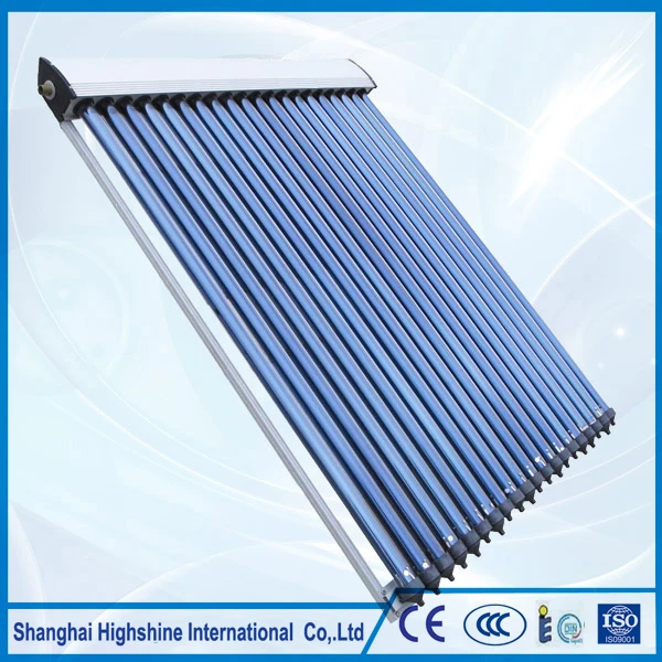 The intelligent Vacuum Solar Collector Price Pressure Copper Heat Pipe Evacuated Tube