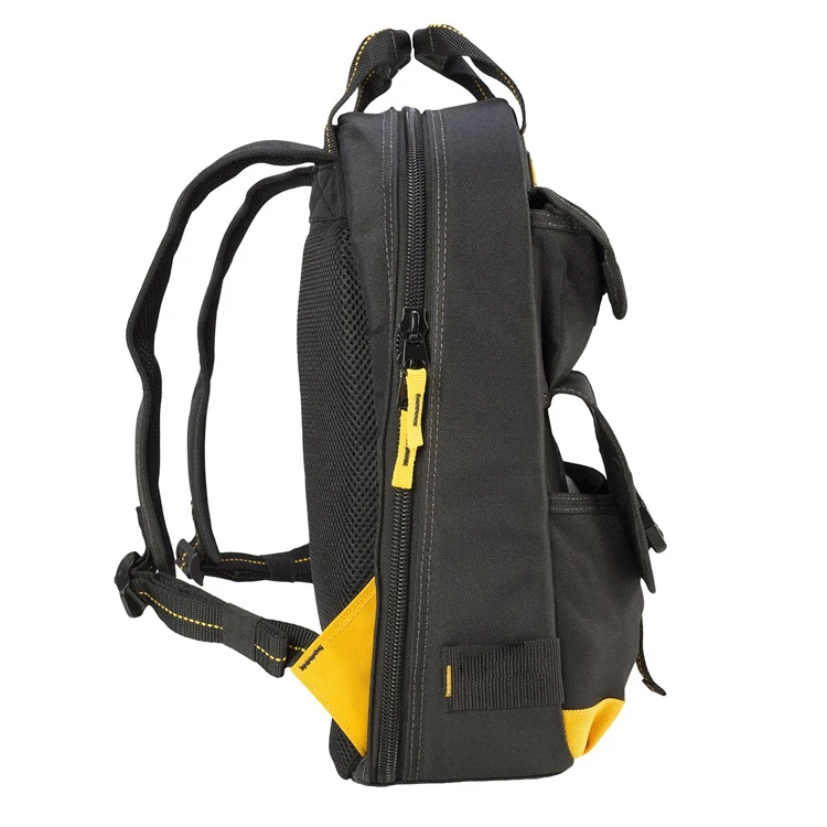 wholesale waterproof durable rigid tool backpack technician usb charger with laptop compartment