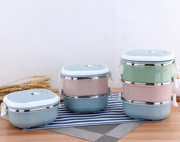 insulated lunchbox portable bento box stainless steel lunch box