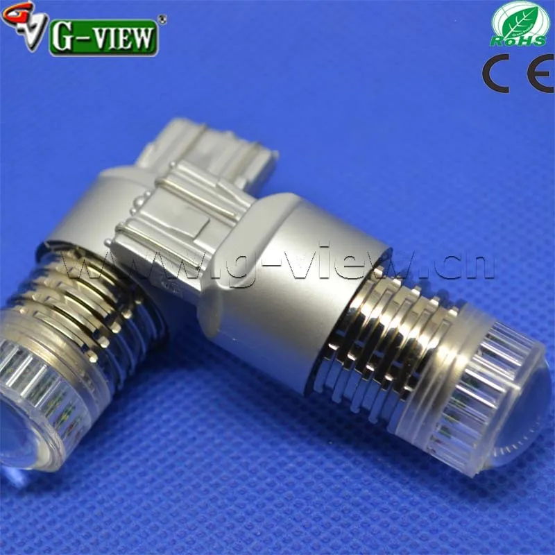 Dual Color 7443 7440 T20 white and amber color LED Slides Turn Light Lamp