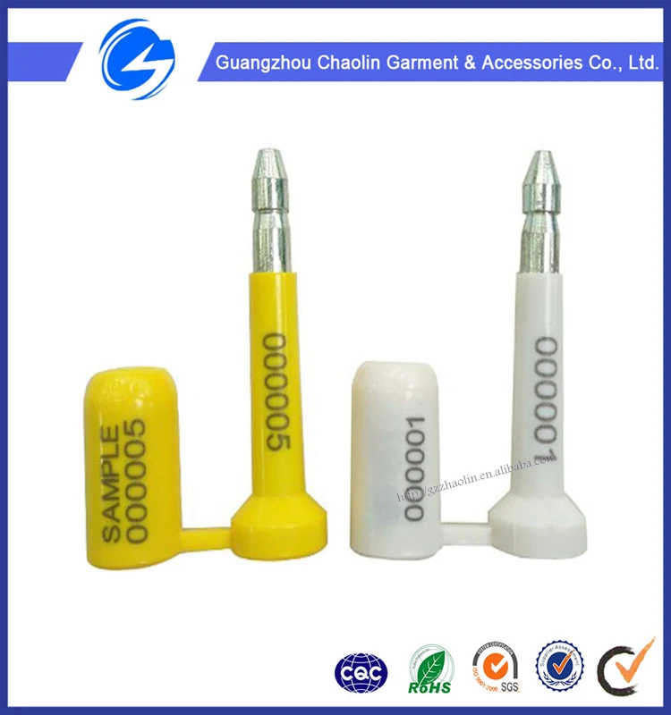 Guangzhou Container Truck Carriage Van Door container plastic seal security bolt seals container seal
