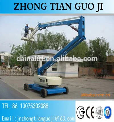 self-propelled articulated aviation work platforms