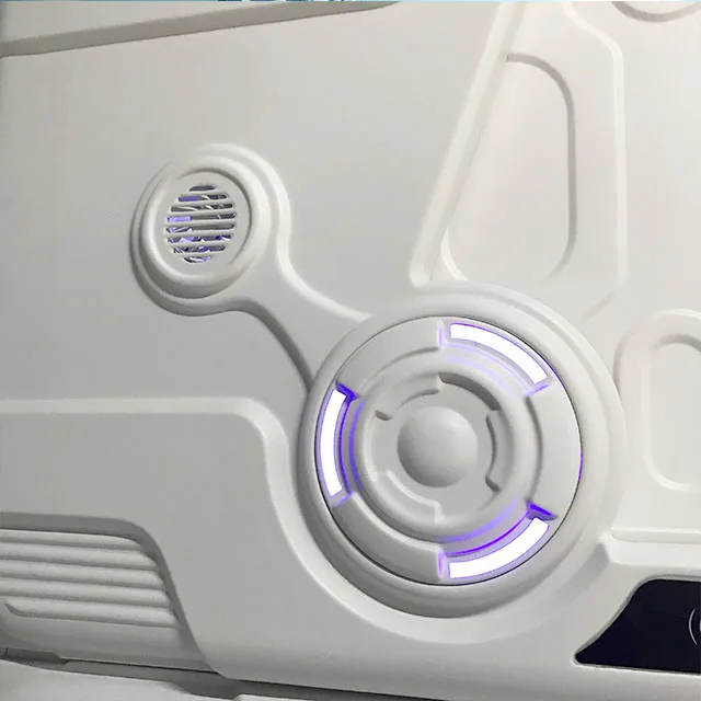 M-863 -B capsule bed room furniture bed design  sleep pod capsule hotel resting bed add side plate