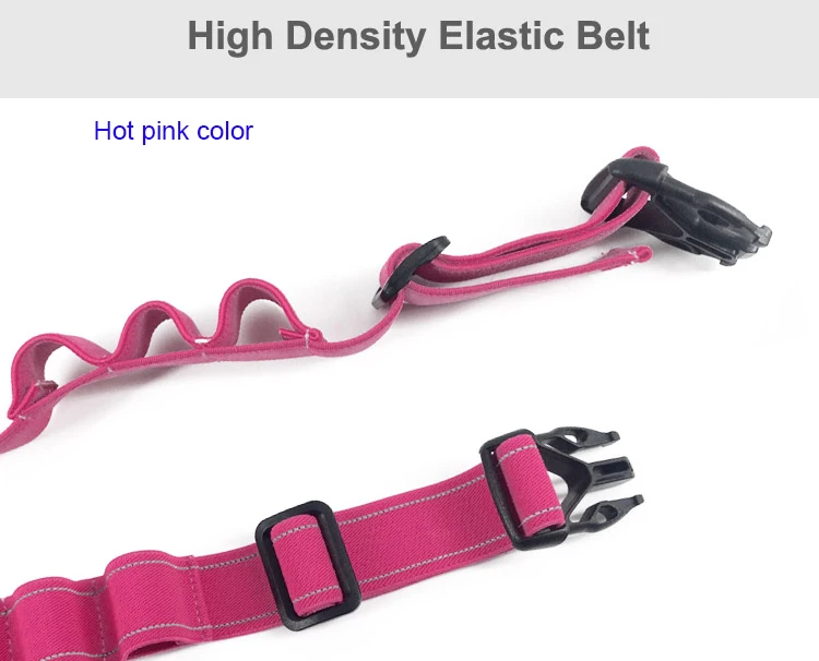 Reflective  marathon triathlon  race  belt with Gel holder & number holder