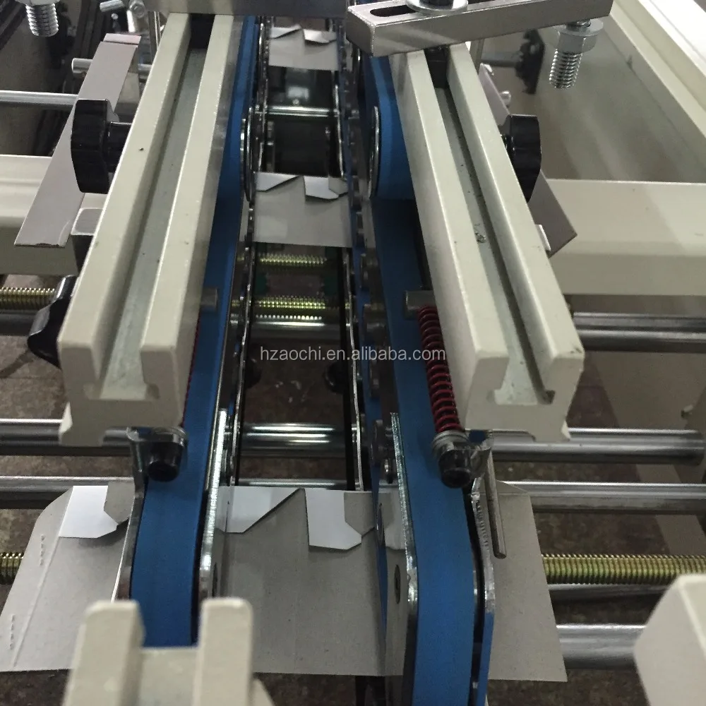 
GDHH pre-folding and bottom lock box three point automatic folder gluer machine 