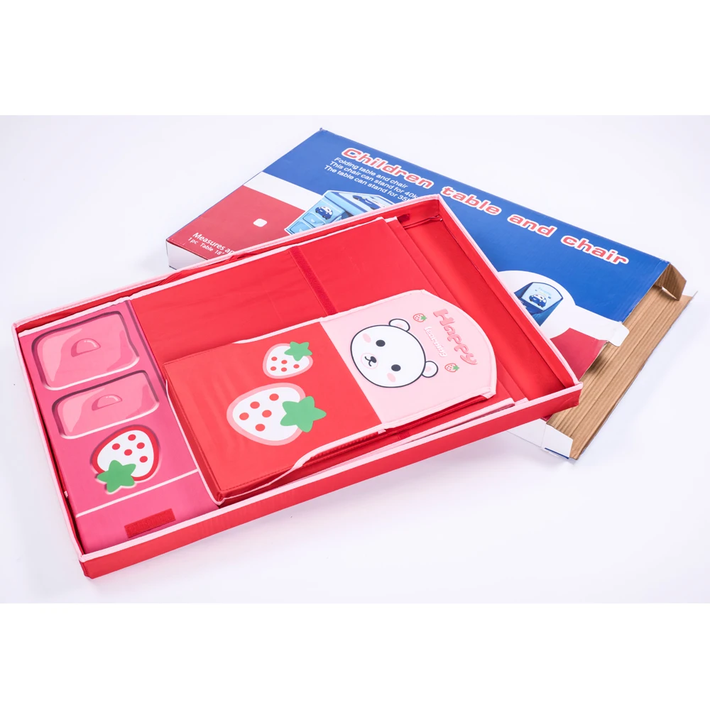 
New Fabric foldable Children storage Tables and Chairs 