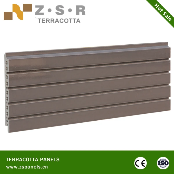 Terracotta wall covering tiles ,constructed terracotta wall plate tiles,terracotta facade panel for exterior
