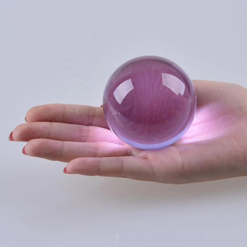 60mm magic crystal Ball sphere for decoration crystal glass ball Photography Accessory Body Massage