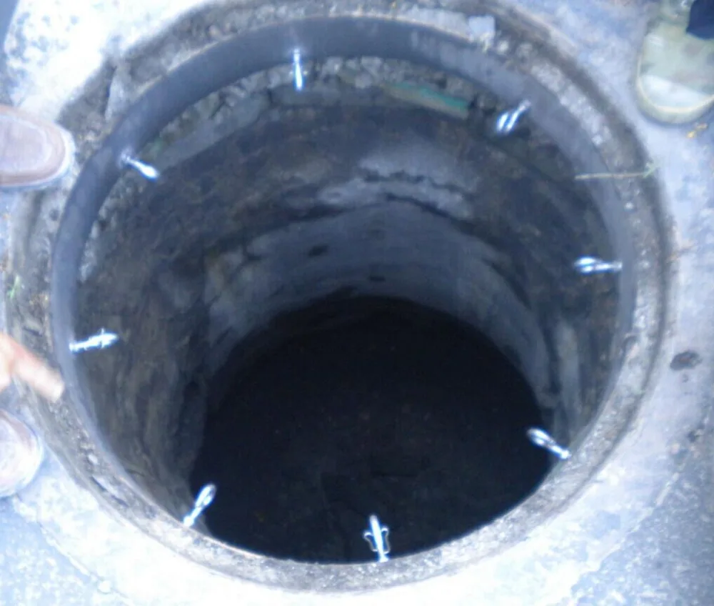 HDPE Round-shaped Sewer Well Cover Anti Drop Net Safety Manhole Cover Net