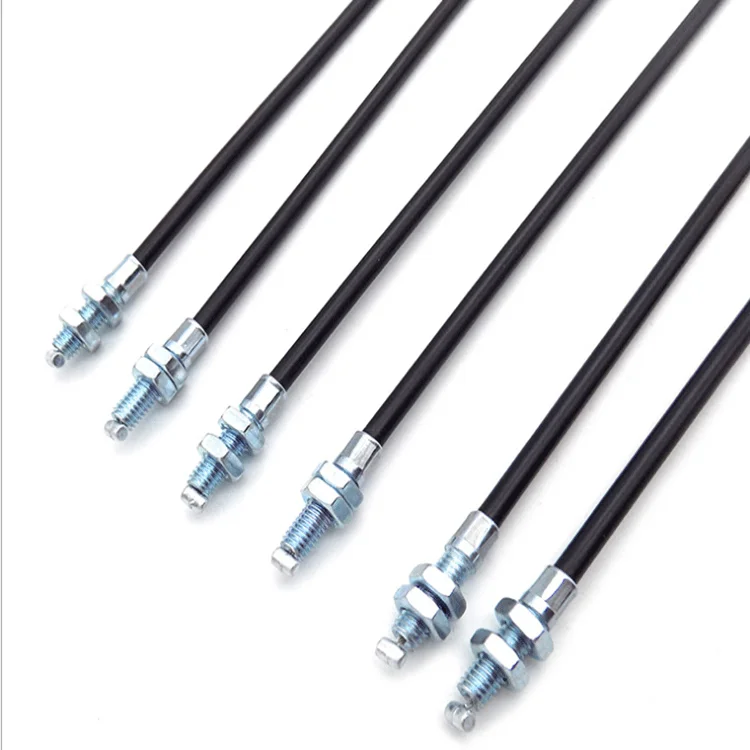 Low temperature heat-resistant and durable bicycle parts for bicycle front and rear brake cables