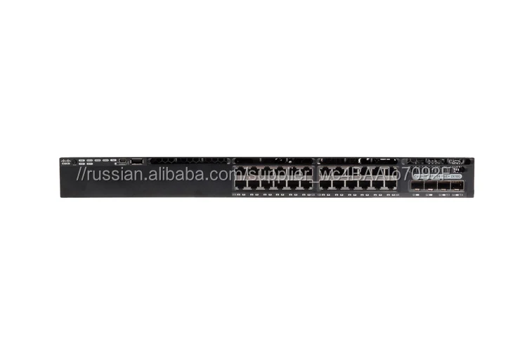 подержанный коммутатор WS-C3650-24PS-E 10/100/1000 Mbps с 24 портами в наличии