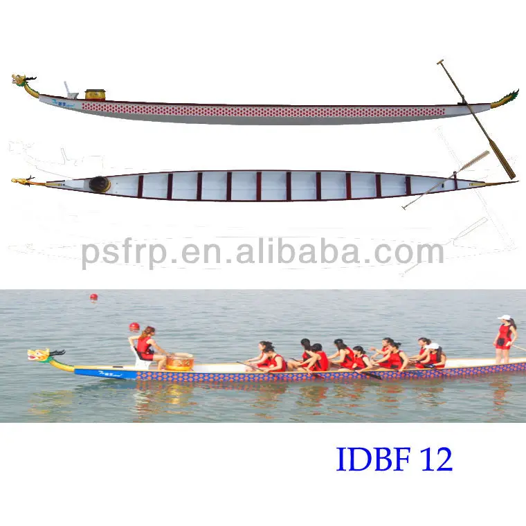 
glass fiber dragon boat (IDBF1222) 