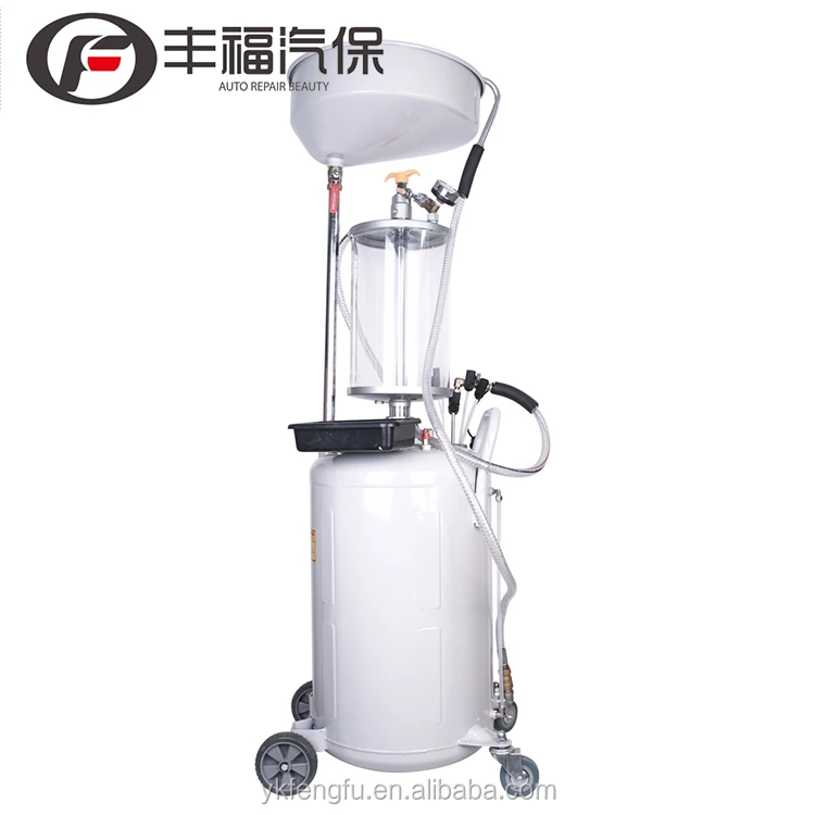 Роскошная машина для замены масла, слив отработанного масла с чашкой