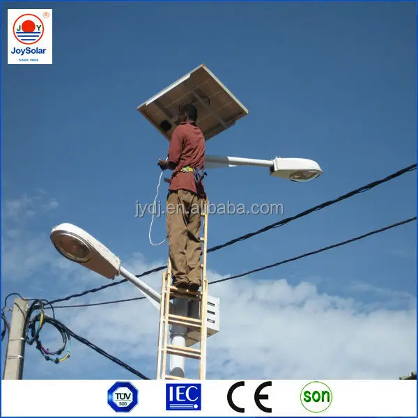 BENIN market 9M 70W/80W complete set of solar street light with SONCAP