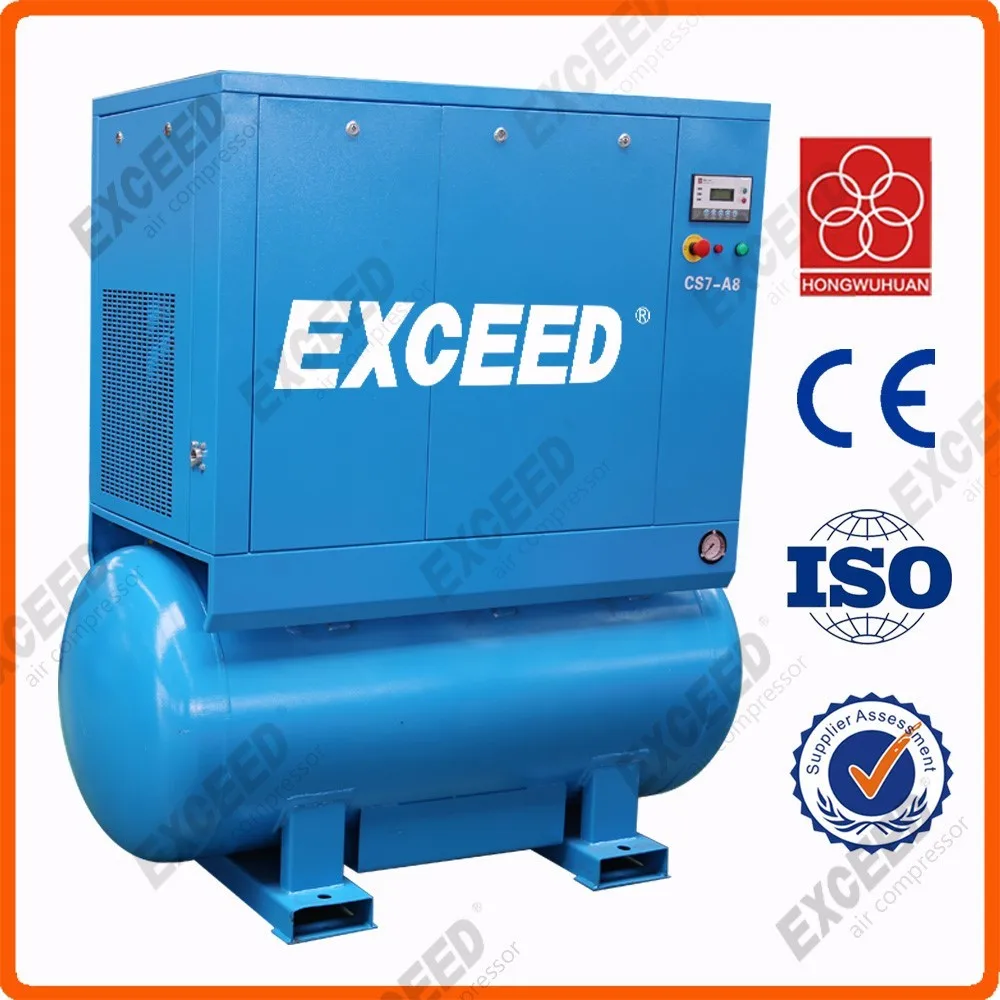 90 cfm Screw or piston & oil free 15kw air compressor