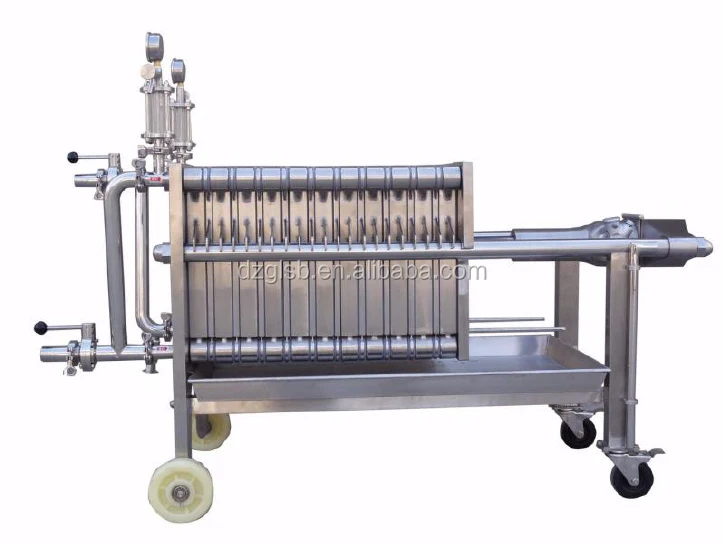 Pharmaceutical Food Beverage Water Treatment Multi Layer Filter Press Machine Manufacturer Factory
