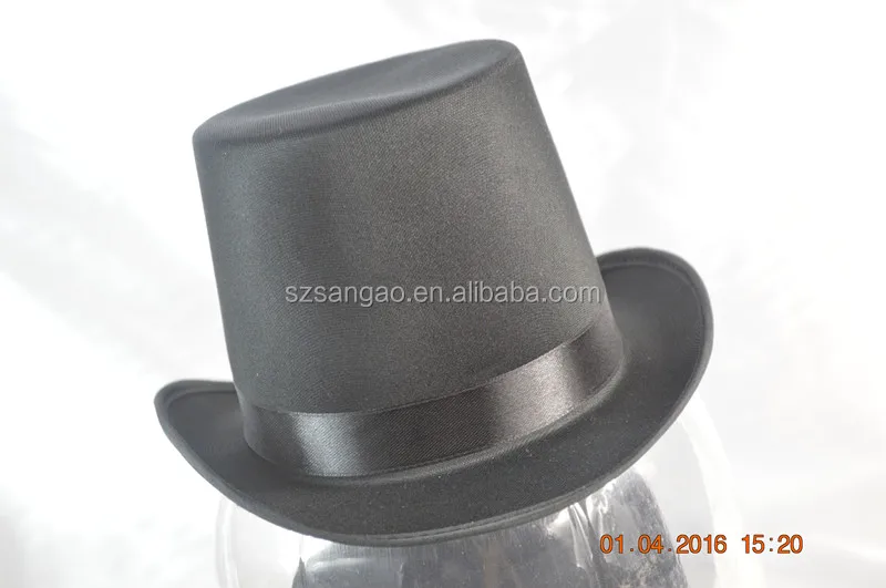 wholesale perfect wool felt short top hat with cheap price