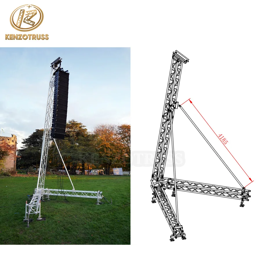 Aluminum Line Array Truss Tower Lift for Sale