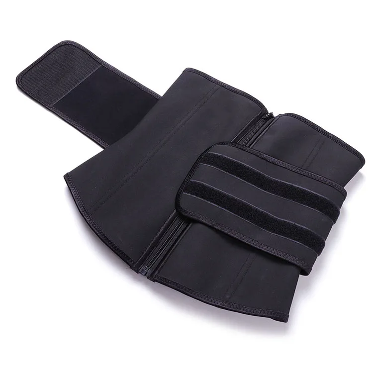 
Custom Logo Women Slimming Body Shaper Compression Workout Belt 3 Hooks Lose Weight 100% Latex Waist Trainer 