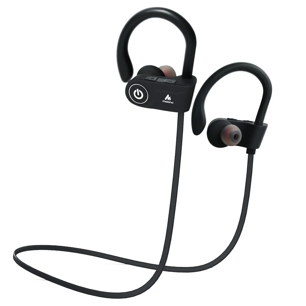 MAONO беспроводной BT Спорт наушники крюк с легкий Bluetooth беспроводные спортивные