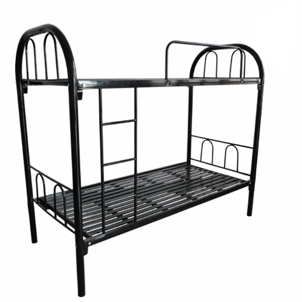 China wholesale cheap labour Adult metal double bunk bed for Dubai