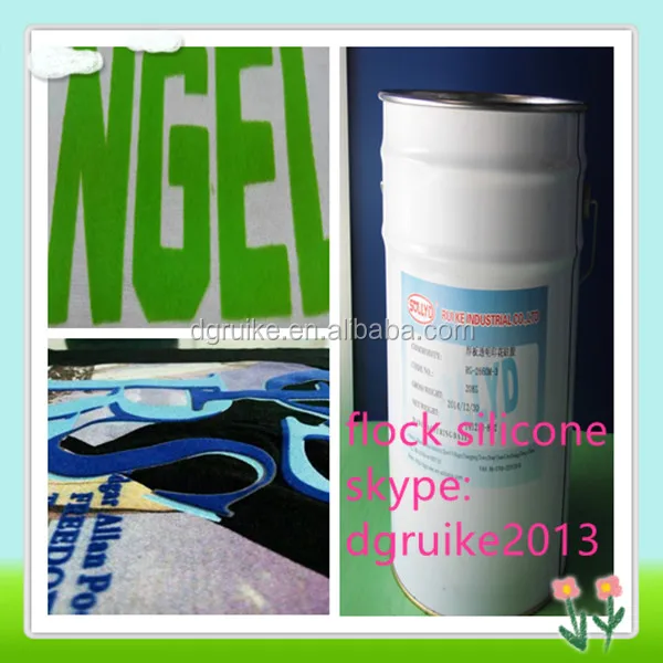 Two-compoent стадо клей клей силиконовые чернила для текстильной трафаретной печать