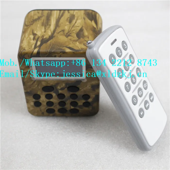 Dc 12V Remote Control 50W Quail Audio Devices For Hunting
