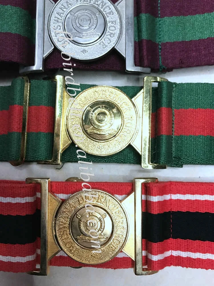 60MM width high quality rigid guard of honour polyester woolen webbing national strap defense stable belt