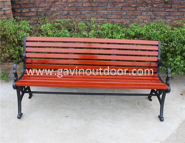 Cast iron garden bench wood slats bench with cast iron bench ends